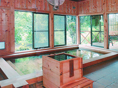 湯の澤鉱泉檜風呂画像