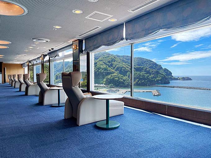 松崎温泉 松崎伊東園ホテル 展望テラス画像