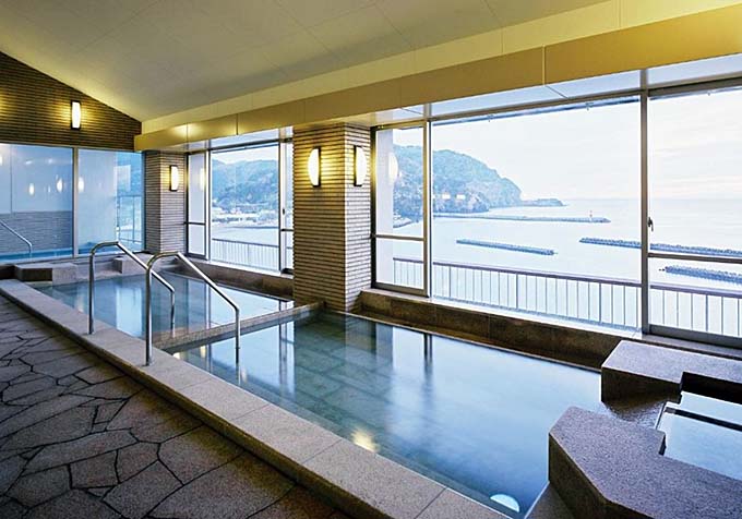 松崎温泉 公共の宿 伊豆まつざき荘 展望大浴場画像