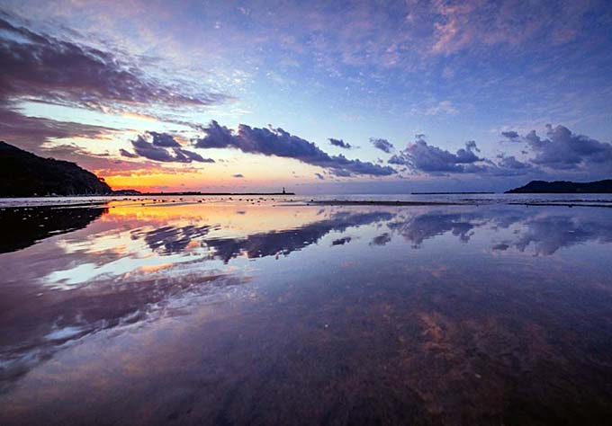 松崎湾の絶景画像