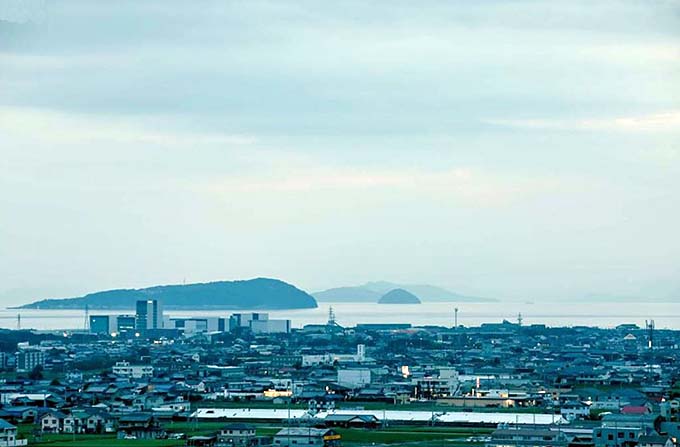 瀬戸内海遠望画像