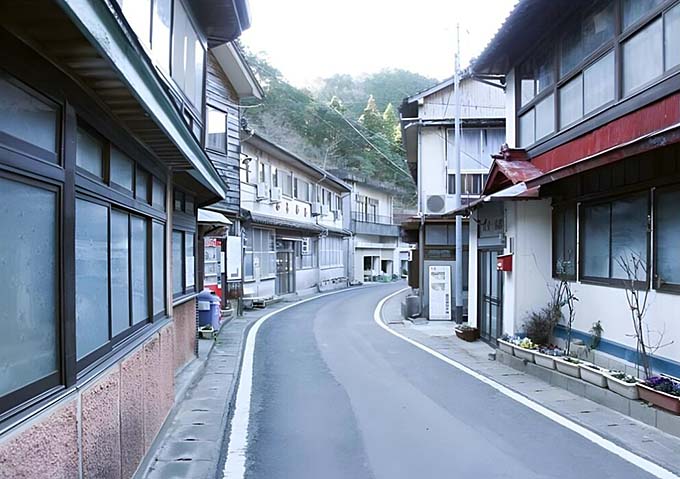 川内高城温泉 温泉街画像