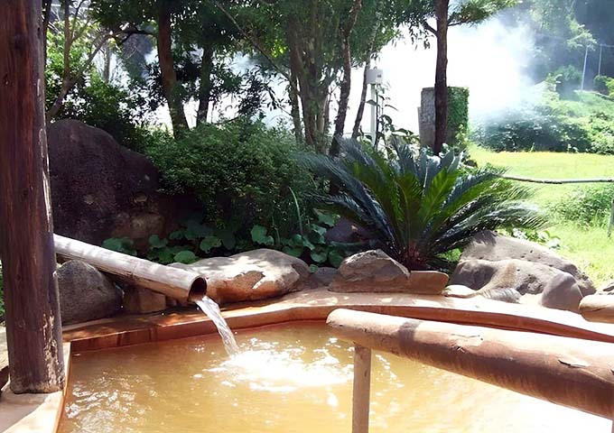 諏訪温泉 露天風呂画像