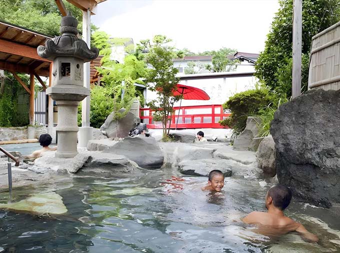 七沢温泉 七沢荘 露天風呂画像