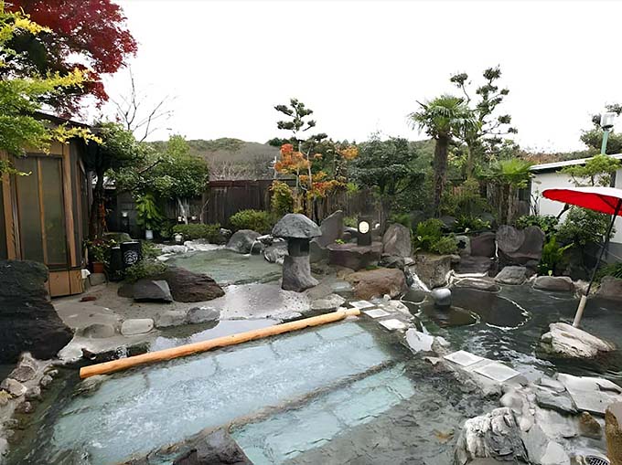 七沢温泉 七沢荘 露天風呂画像