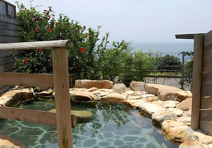 あしずり温泉郷 足摺サニーサイドホテル 絶景露天風呂画像