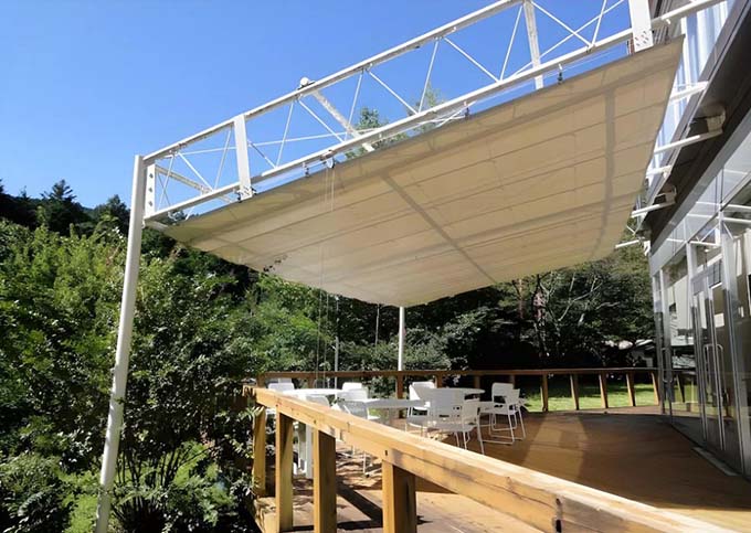 松葉川温泉 ホテル松葉川温泉 テラス画像