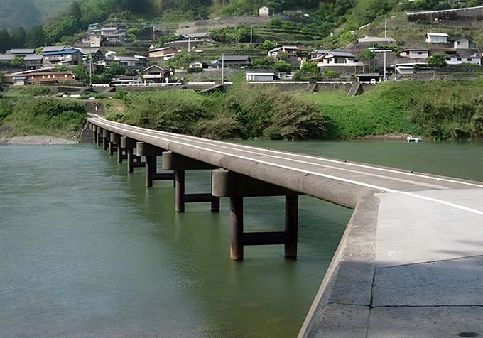 四万十川 沈下橋画像