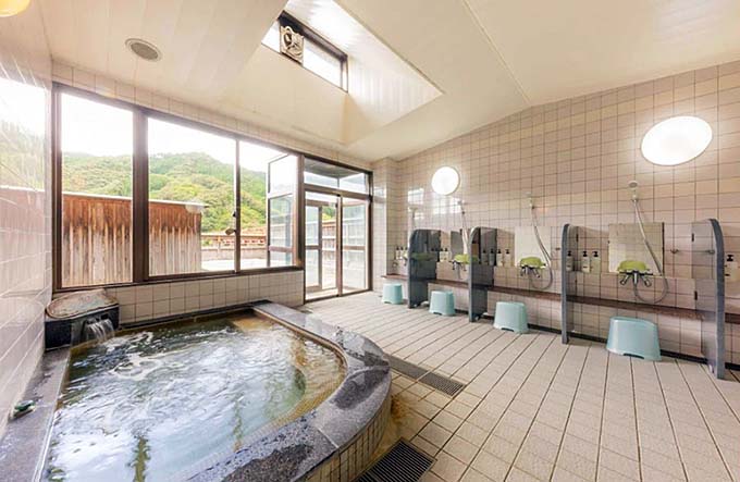 清流四万十の里 十和温泉 大浴場画像