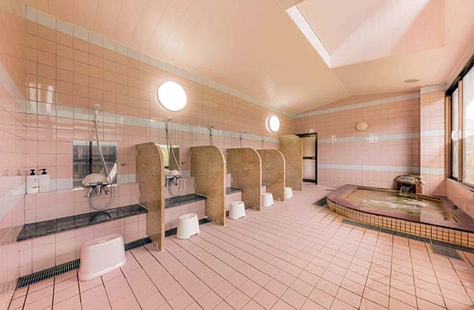 清流四万十の里 十和温泉 大浴場画像