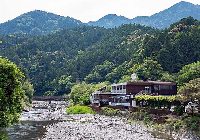 馬路温泉 遠景画像