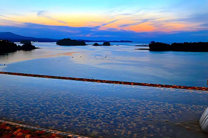 天草 松島温泉 海のやすらぎ ホテル竜宮 絶景露天風呂画像