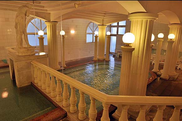 玉名温泉 ホテルしらさぎ パルテノン大浴場画像