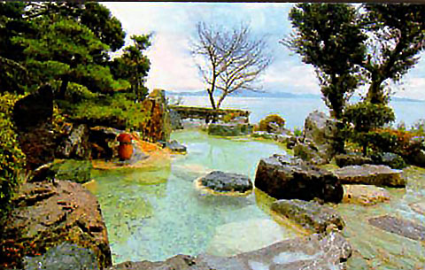 昇陽館海辺の露天風呂画像