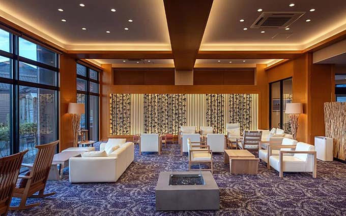 浅茂川浦島温泉 シーサイド佐竹 ロビーラウンジ画像