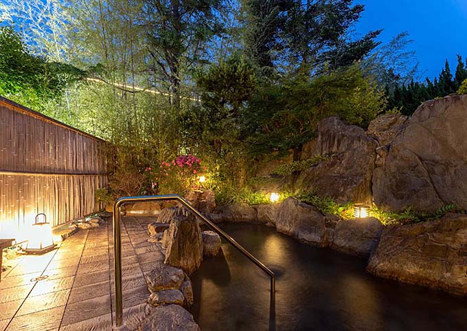 木津温泉 リブマックスリゾート夕日ヶ浦木津温泉 露天風呂画像