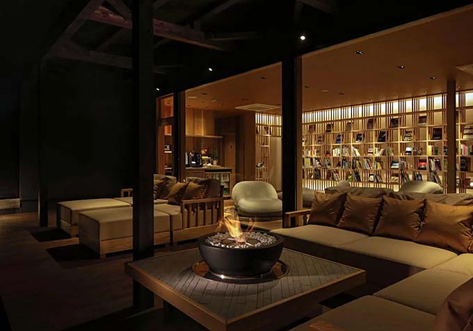 間人温泉 炭平 ラウンジ画像