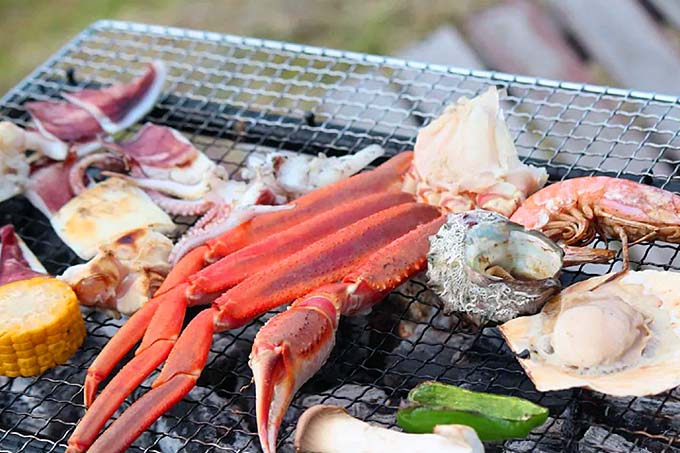 宇川温泉 よし野の里 バーベキューイメージ画像