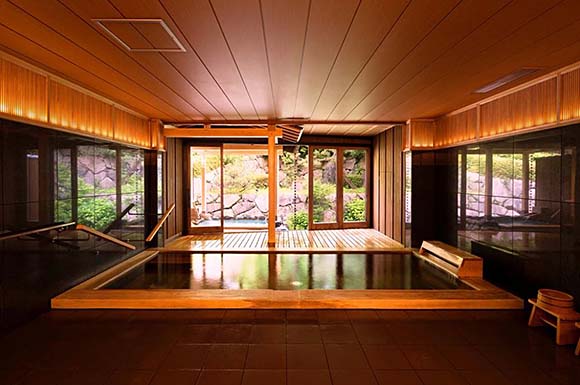 湯の花温泉 京 Yunohana Resort 翠泉 大浴場画像