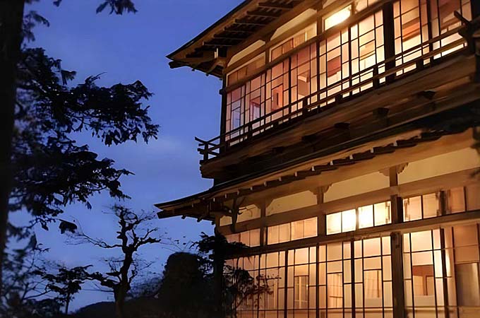 青根温泉 湯元不忘閣 外観画像