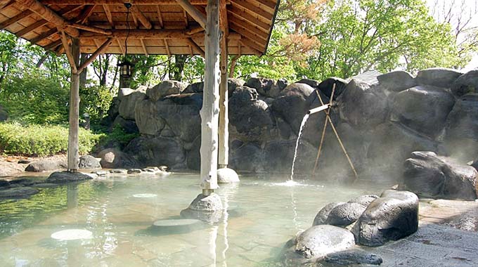 薬莱温泉 やくらい薬師の湯 露天風呂画像