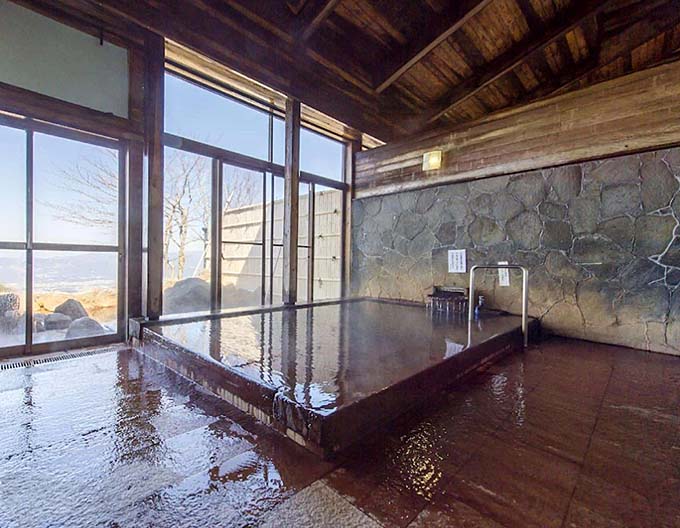 白鳥温泉 上湯 内湯画像