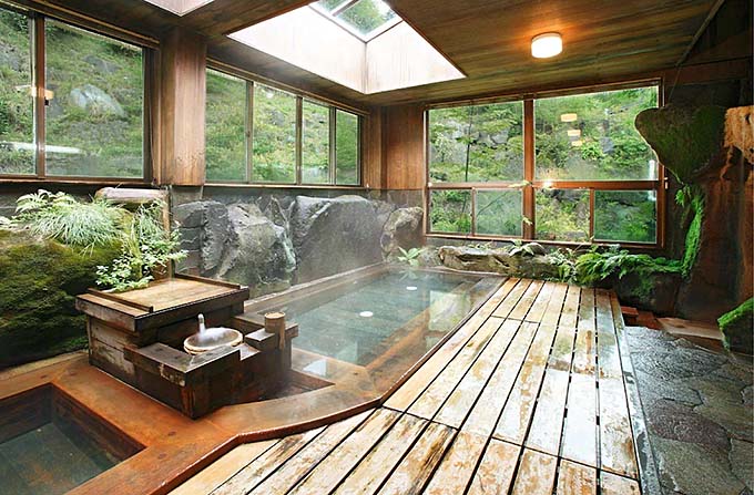 唐沢鉱泉 大浴場画像