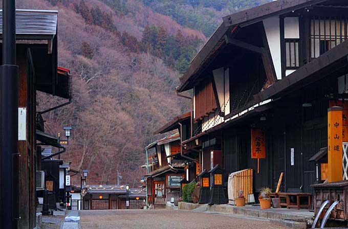 奈良井宿画像