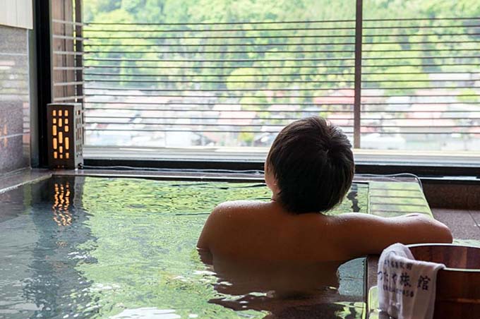 木曽福島温泉 山みず季 URARA つたや 大浴場画像