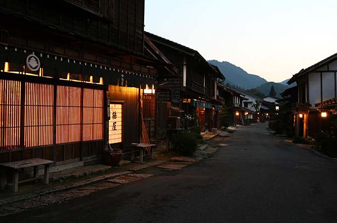 奈良井宿画像