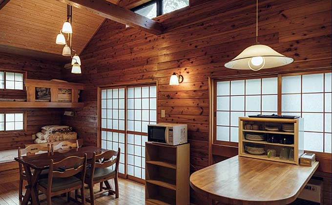 奥裾花温泉 鬼無里の湯ホテル＆コテージ コテージ客室画像