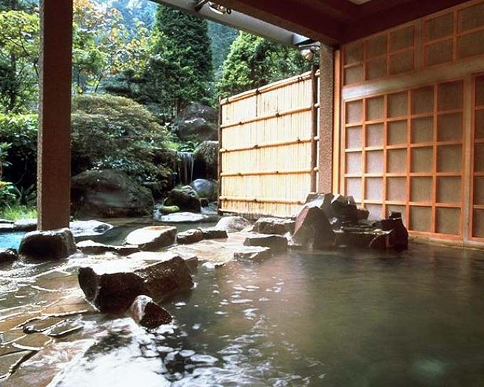 塩壺温泉 塩壺温泉ホテル 露天風呂画像