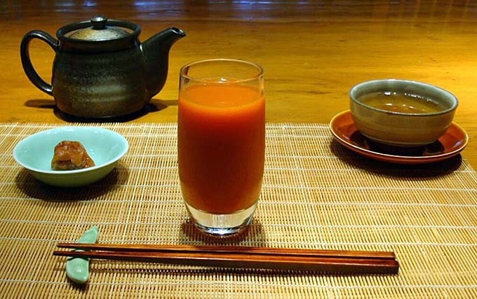 八ヶ岳縄文天然温泉 尖石の湯 ジュース断食画像