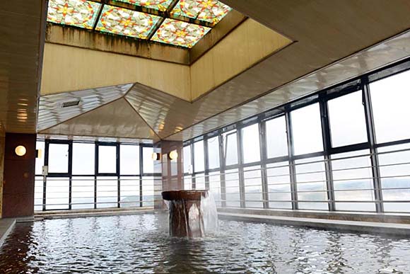 平戸温泉 国際観光ホテル旗松亭 展望大浴場画像