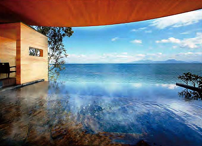 島原温泉 ホテル南風楼 絶景露天風呂画像