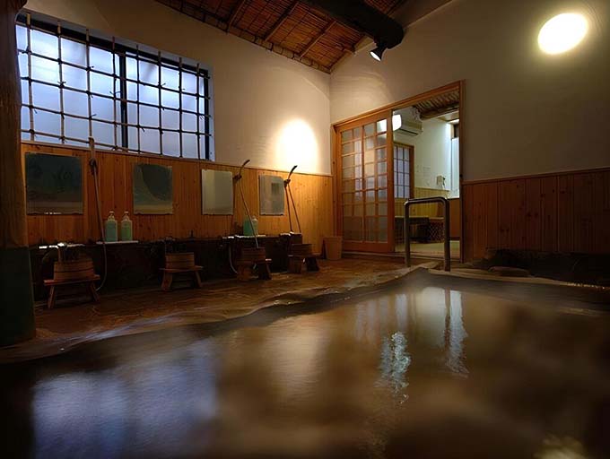 湯ノ本温泉 奥壱岐の千年湯 平山旅館 大浴場画像