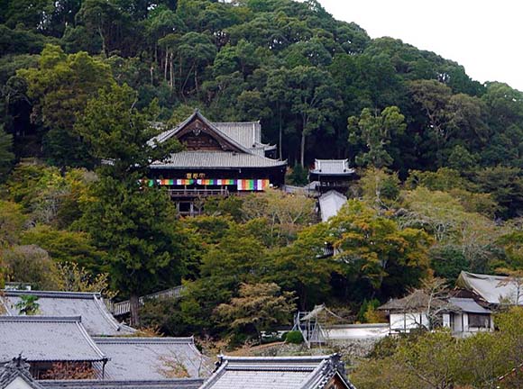奈良 長谷寺全景画像