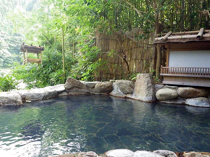 十津川温泉 湖泉閣 吉乃屋 露天風呂画像