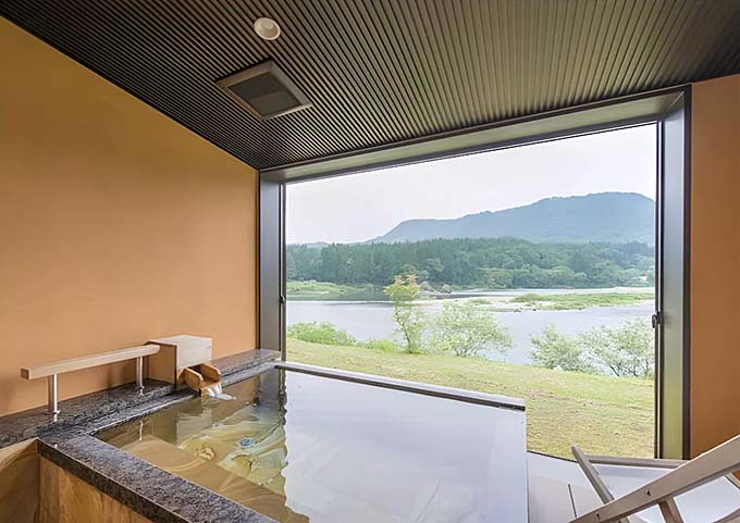 麒麟山温泉 雪つばきの宿 古澤屋 客室専用風呂画像