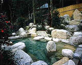 村杉温泉 薬師の湯共同浴場 露天風呂画像