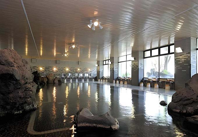 湯之谷温泉郷 大湯温泉 ホテル湯元 大浴場画像