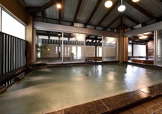 湯之谷温泉郷 大湯温泉 源泉湯の宿かいり 内風呂画像