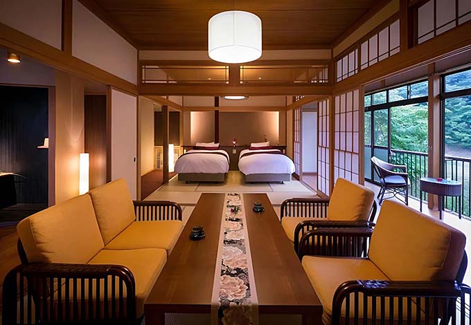 鷹ノ巣温泉 吊り橋と離れの宿 鷹の巣館 客室画像