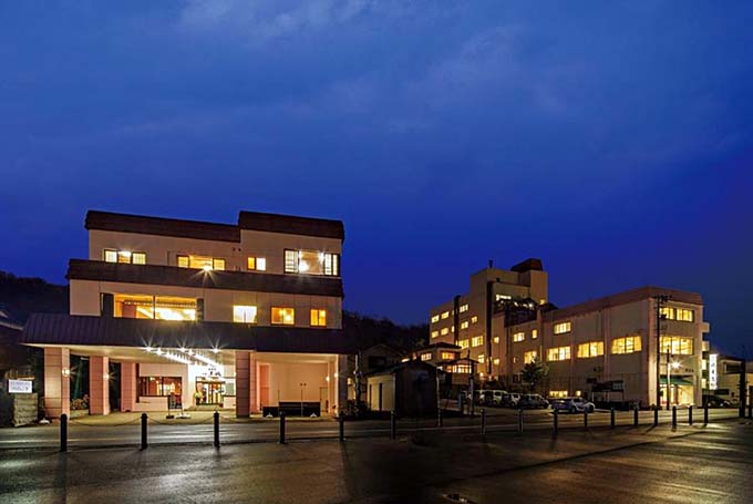 寺泊海岸つわぶき温泉 美味探究の宿 住吉屋 夜景画像