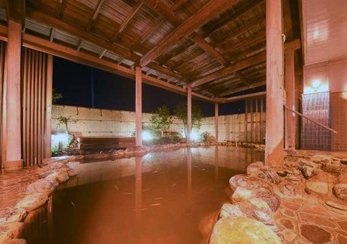 安田温泉 やすらぎ 露天風呂画像