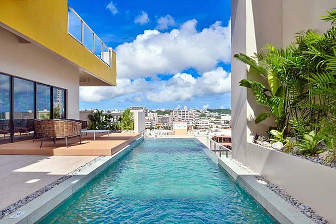 北谷温泉レクー沖縄北谷スパ＆リゾート 絶景インフィニティプール画像