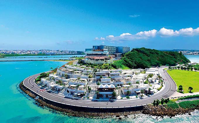 琉球温泉 龍神の湯 瀬長島ホテル 全景画像