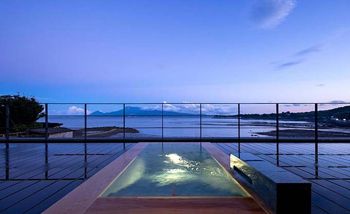 太良嶽温泉 蟹御殿 絶景露天風呂画像