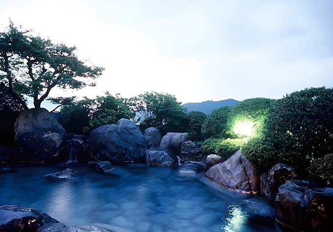 さぎの湯温泉 さぎの湯荘  露天風呂画像
