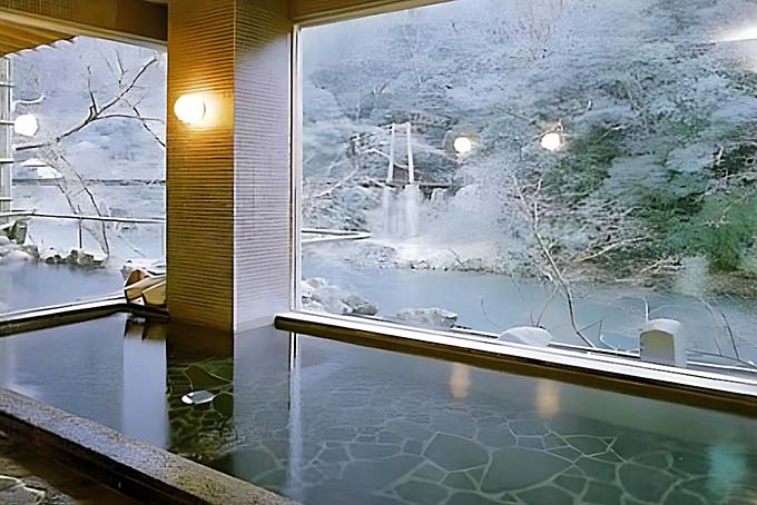 立久恵峡温泉 出雲の隠れ宿 八光園 展望大浴場画像